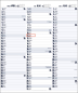Preview: 3-MONATSPLANER - BÜROPLANER - OFFICE PLANER